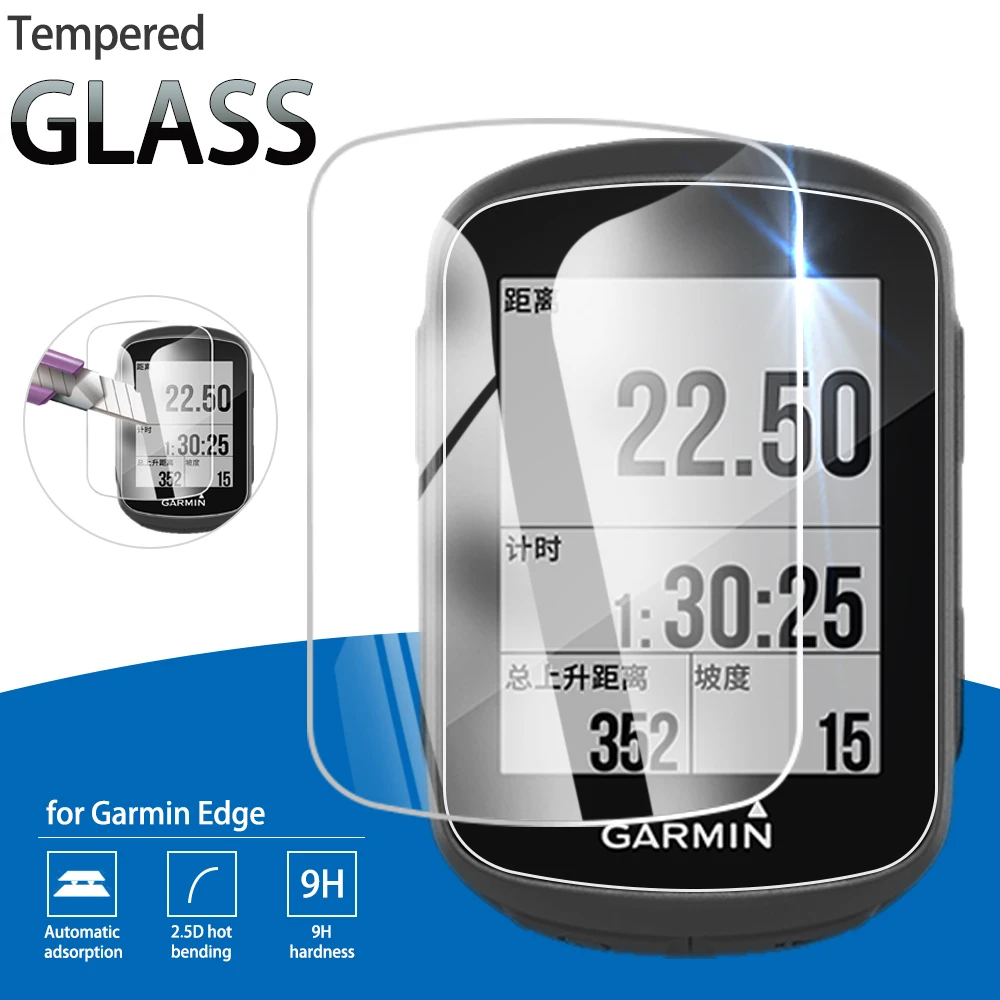 

Full Screen Protector Glass Film For Garmin Edge 530 830 820 520 Plus 130 Bicycle GPS Stopwatch Tempered Glass Protective