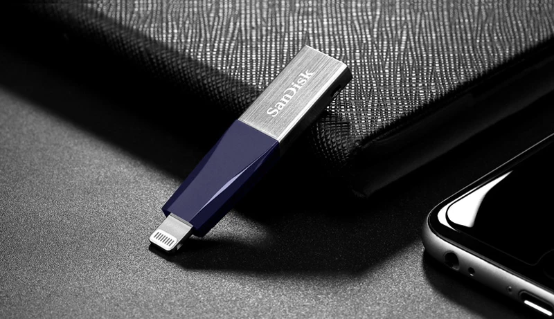 SanDisk IX40N USB Flash Drive 64 GB iXPand OTG 128 GB Lightning USB 3,0 двойной Flash Drive 32 ГБ памяти рукоять mfi-контроллеров для iPhone/iPad