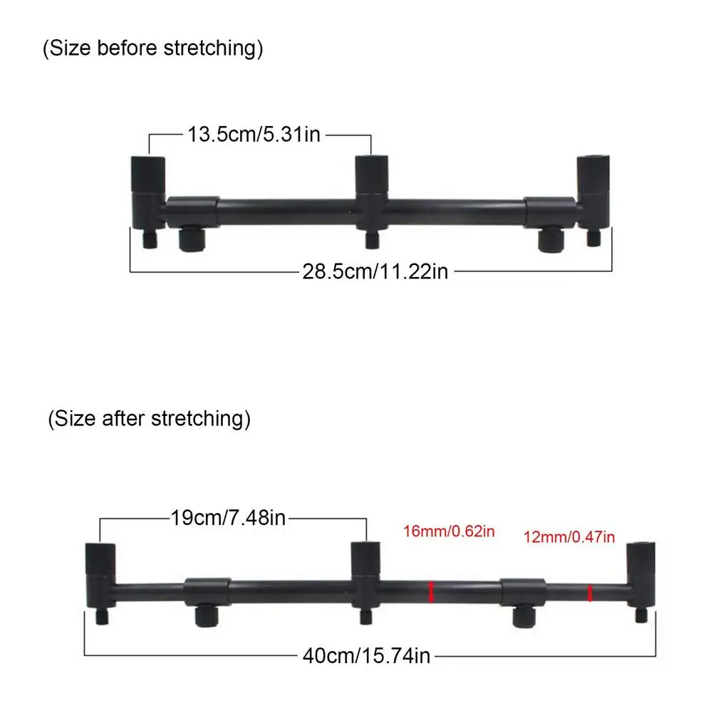

Adjustable Retractable Carp Fishing Rod Pod Stand Holder Fishing Pole Pod Bracket Outdoor Fishing Tackle Accessory