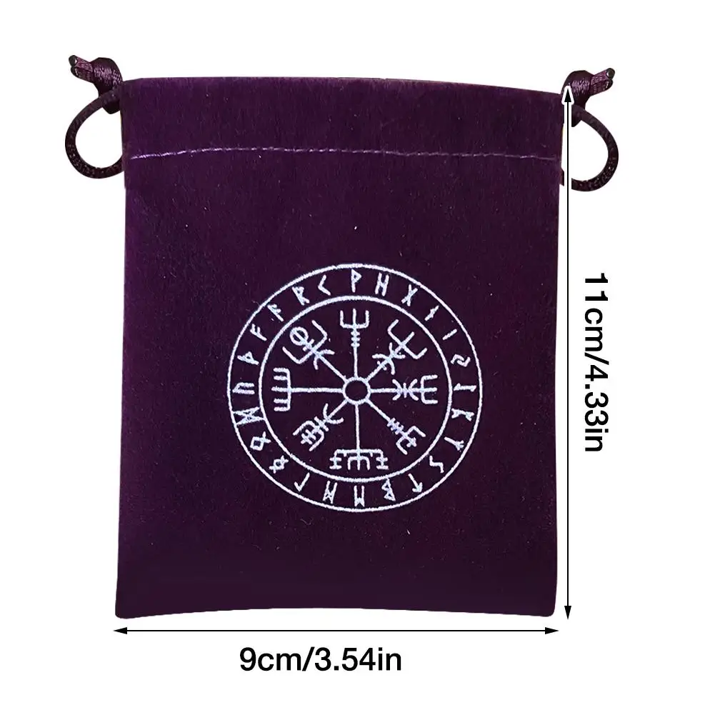 

3pcs Assorted Polyhedral Dice For Opaque Multi Sides Dice For Board Games Purple Drawstring Bag Deck Table Game Divination Fate