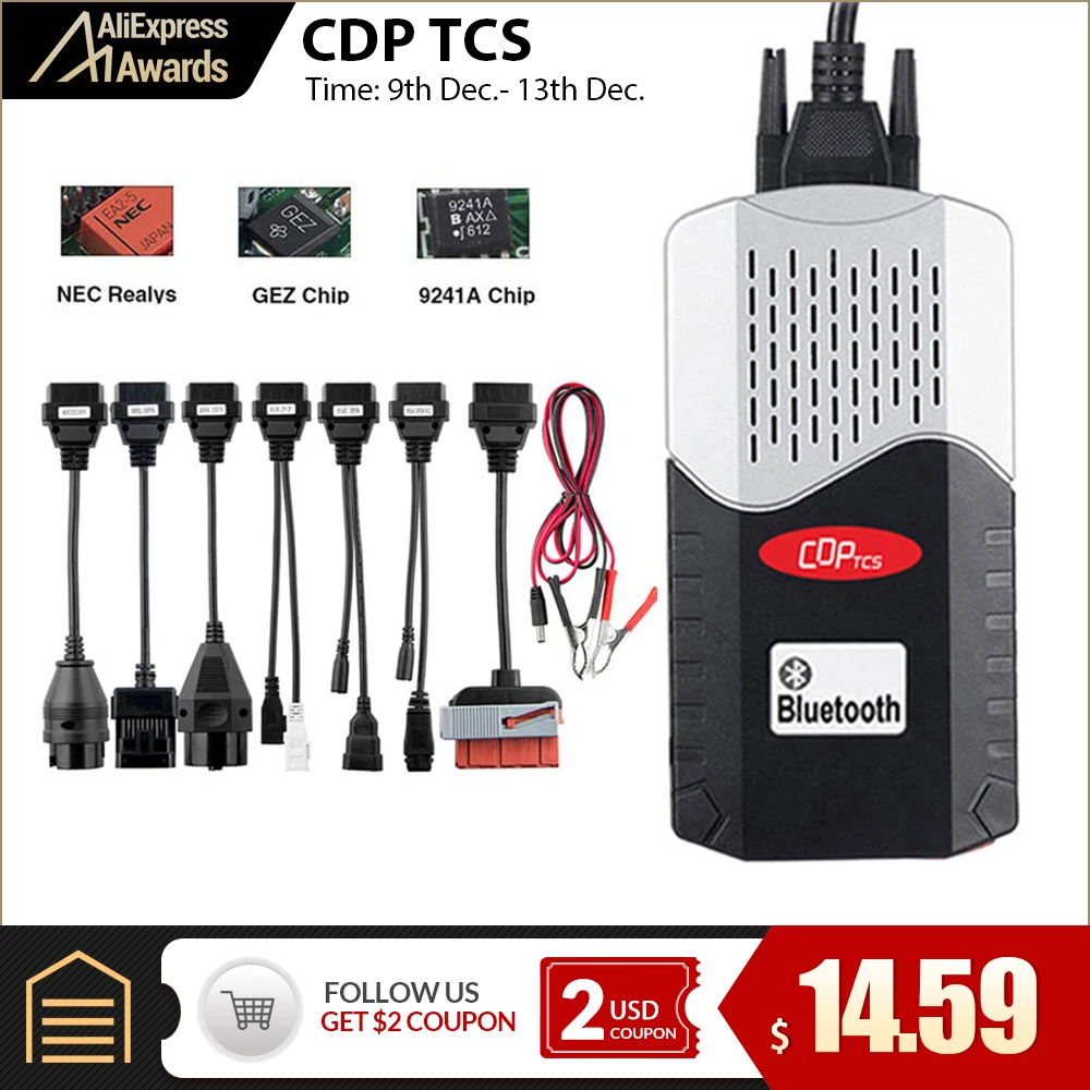 CDP TCS V3.0 плата OBD2 автомобильный Грузовик tcs cdp tcs pro монитор реле Bluetooth obd ii сканер,00 keygen автоматический диагностический инструмент