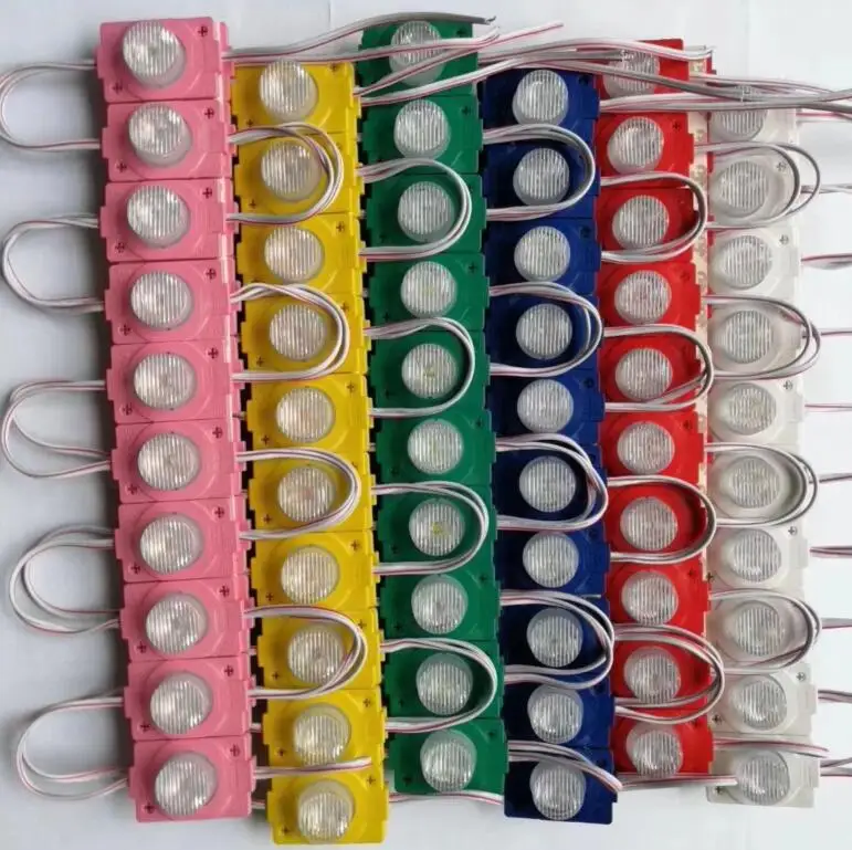 12 В высокомощный водонепроницаемый светодиодный модуль с впрыском Лен 1 белый