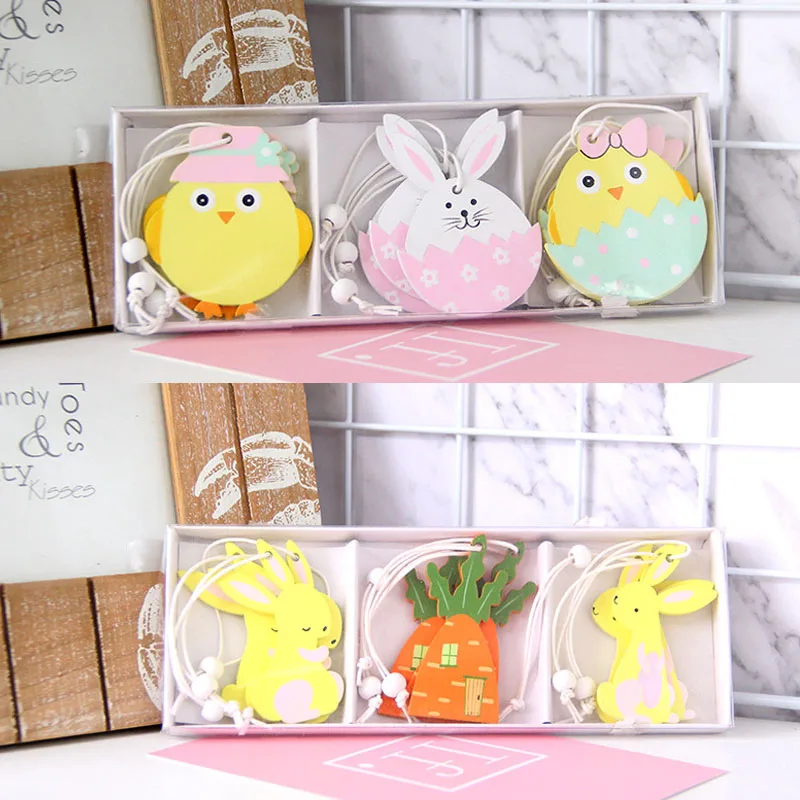 Милые пасхальные украшения для дома с пасхальным Кроликом пасхальное яйцо из