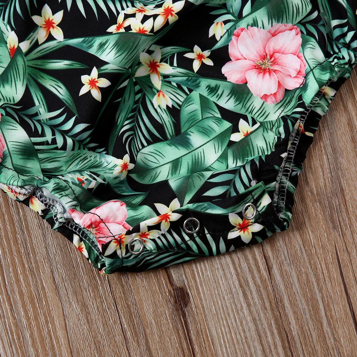 

0-24M Infant Baby Girls Boys Bodysuits Headband 2pcs Flowers Ruffles Tassel Jumpsuits Tops Rompers