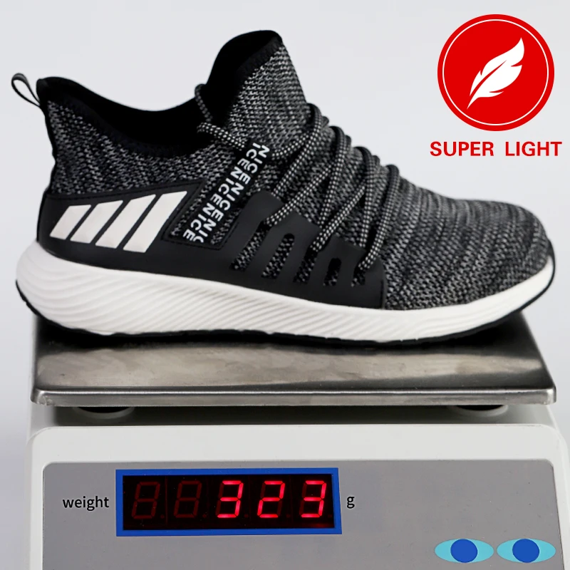 Safety Shoes Men Women Steel Toe Cap Sport Airflow Work Boots Puncture-Proof Sneakers Indestructible Construction Outdoor Adult