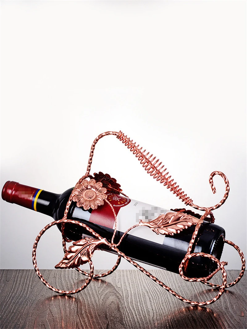 Креативная металлическая Винная стойка держатель-подставка для барной стойки