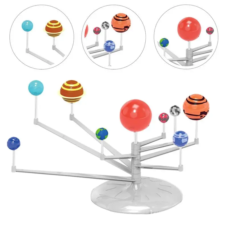 

1 set of DIY Planetary Model Kids Solar System Learning Toy Planetary Model