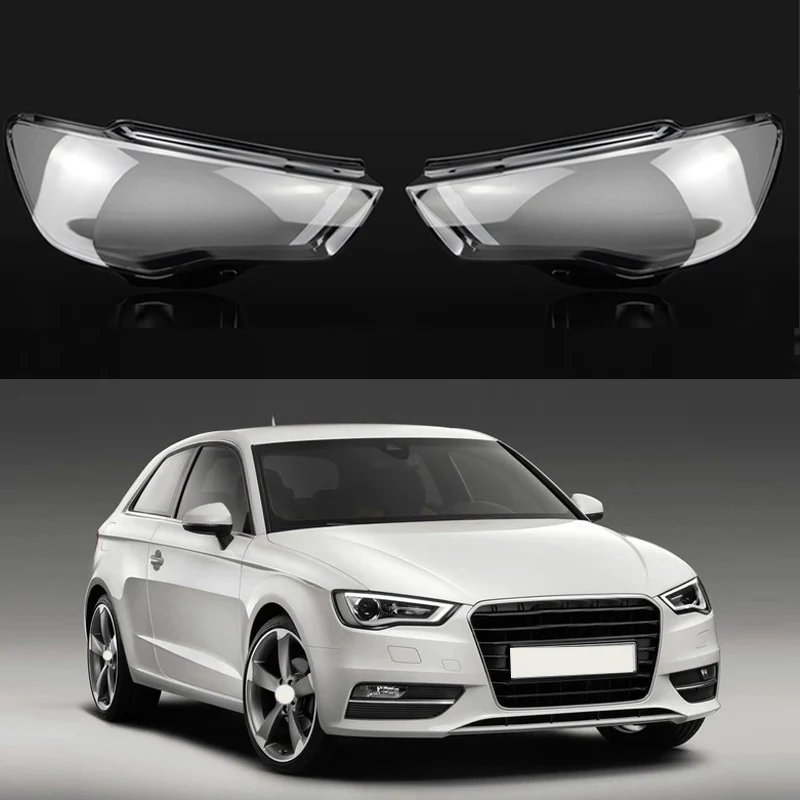 Автомобильная Прозрачная крышка объектива фары замена корпуса Крышка для-Audi A3