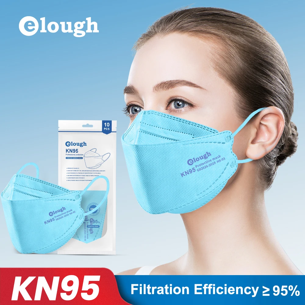 Elough mascarillas ffp2 KN95 маска для рыбы mascarilla fpp2 homologada взрослая лица Защитная