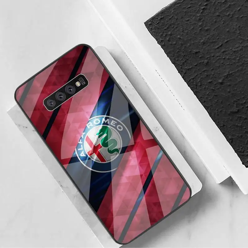 

0 Alfa Romeo Giulietta Italy Car Phone Case Tempered Glass For Samsung S6 7 8 9 10 20 Plus Ultra Note8 9 10 10pro