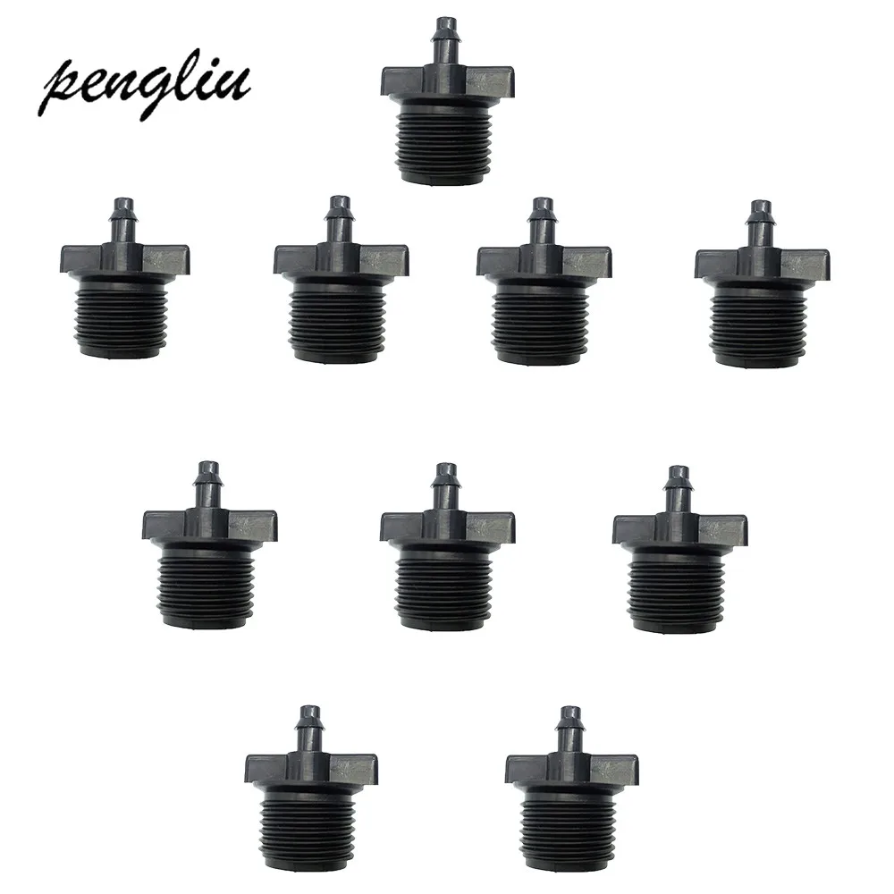 10 шт. 1/2 дюйма нить до 4 мм шланг для воды оросительный соединитель совместное сад