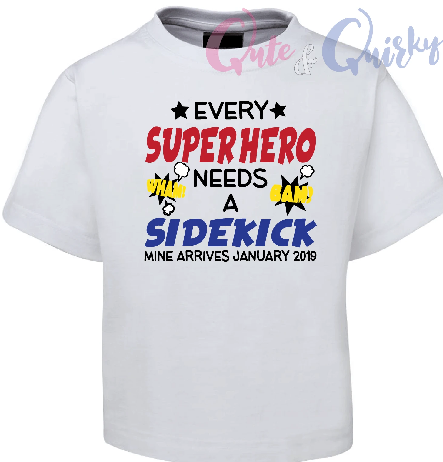 Супер герой SIDEKICK Big Brother Футболка Пользовательские Дата мальчиков объявление