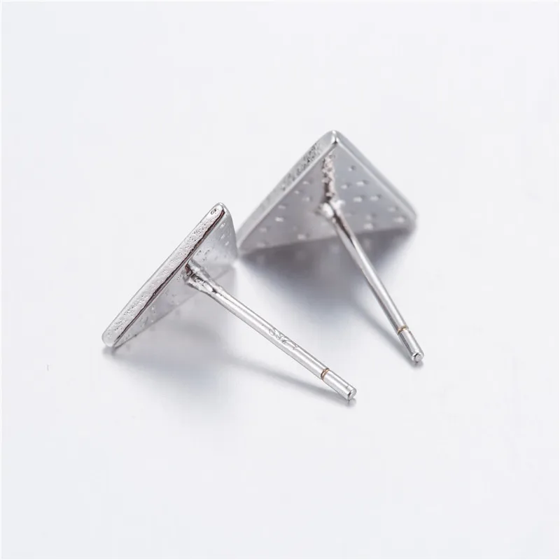 Jisensp Silver Plated Earrings Lovely Style Blue Snow Mountain Stud Earring Fashion Jewelry for Women Girls Christmas Gift | Украшения и