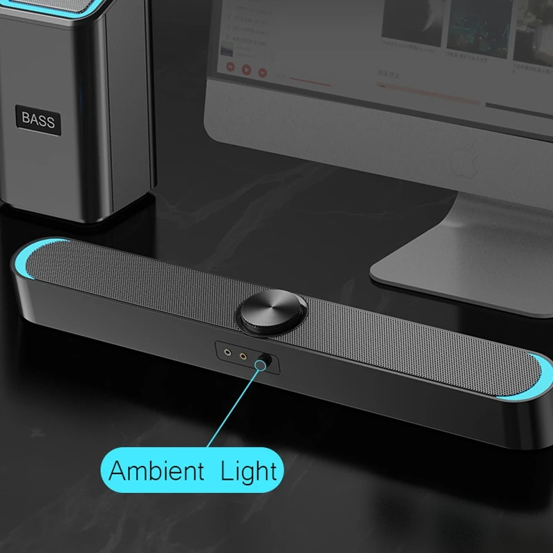 D 238 Bluetooth Звуковая Панель с реверсивным звуковым Беспроводной Динамик басовый