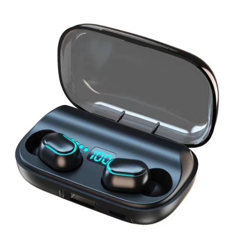 

TWS Bluetooth 5.1 Earphones Charging Box Wireless Headphone 9D Stereo Sports Waterproof Earbuds Headsets With Microphone
