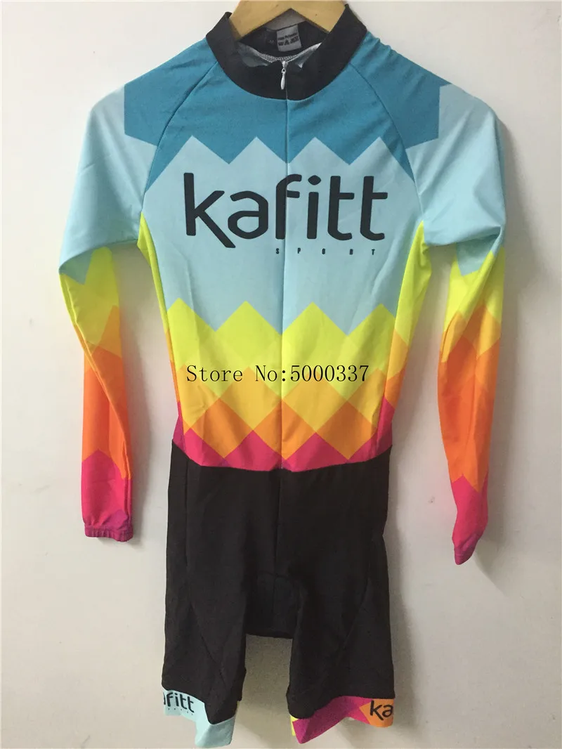 2019 Pro Team триатлон костюм с длинным рукавом женский Велоспорт Джерси Skinsuit