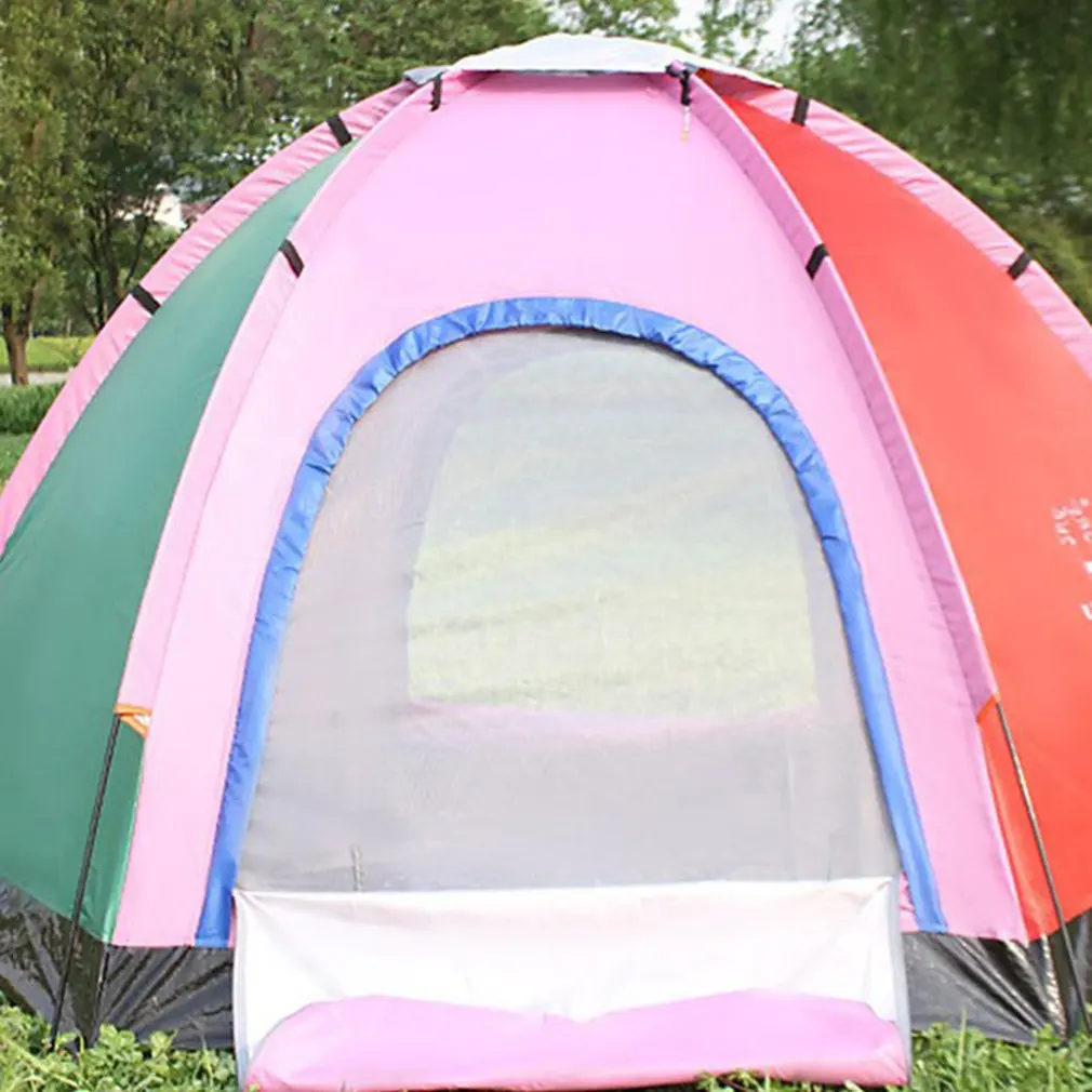 Семейная мгновенная палатка детская двухслойная водонепроницаемая для отдыха