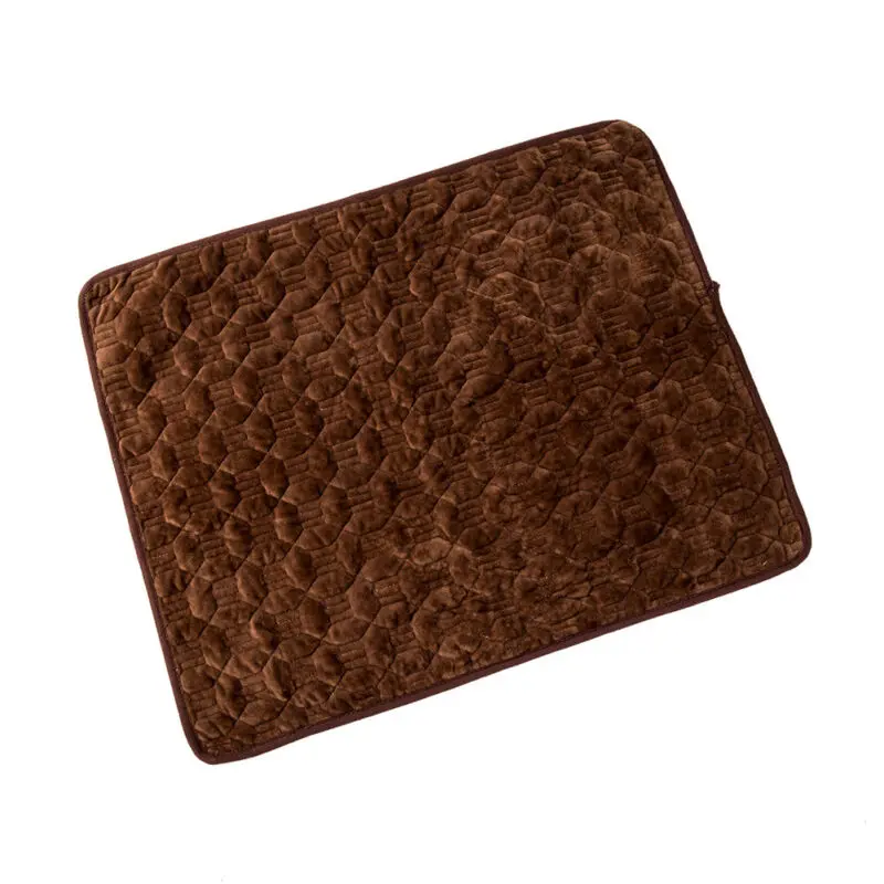 Мягкий плюшевый собачий коврик для домашних животных кровать матрас теплый