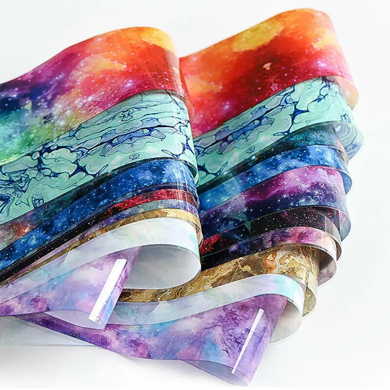 10 шт. декоративные Переводные картинки в виде звездного неба | Красота и здоровье