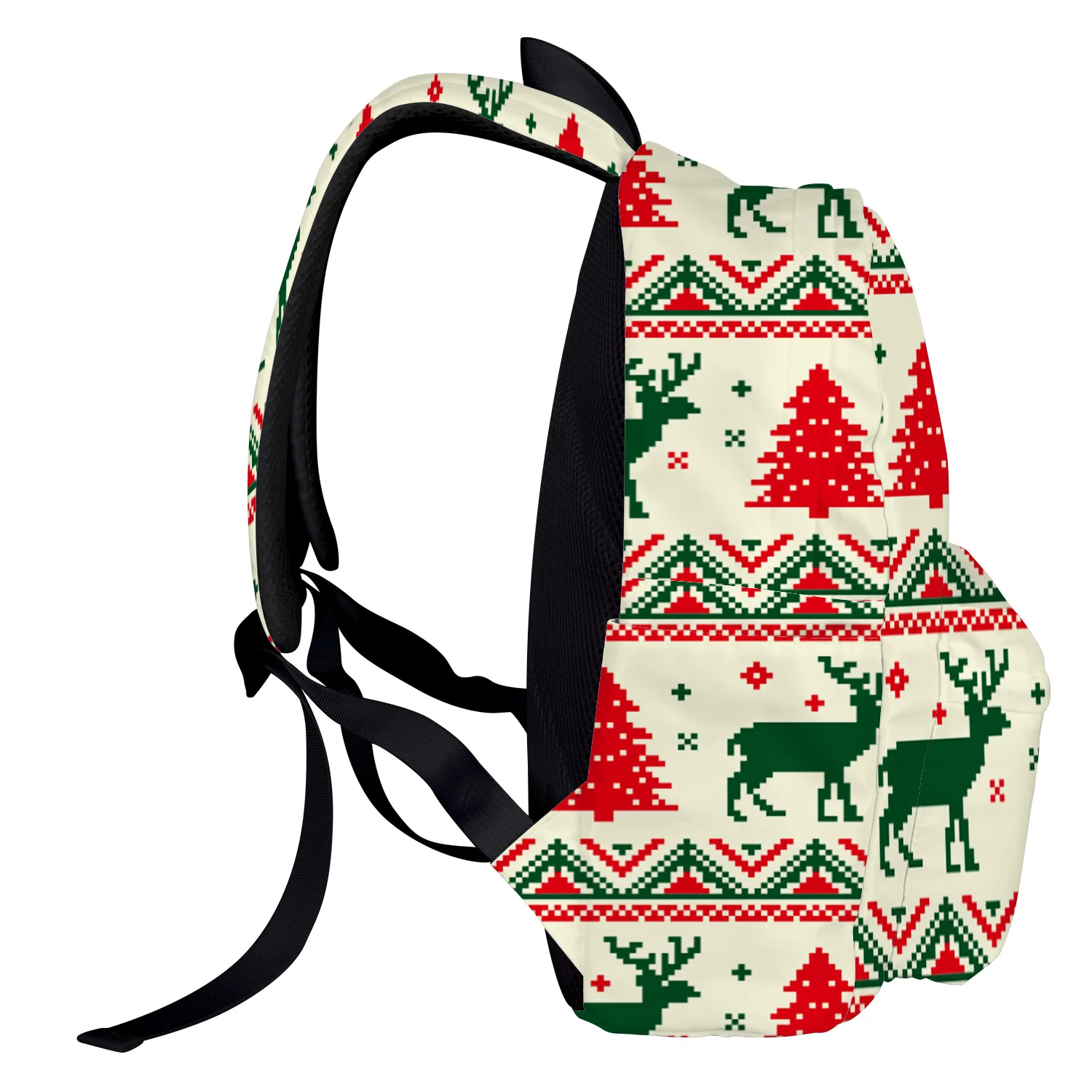 Рождественское украшение Олень кружевной мультяшный полосатый фестивальный