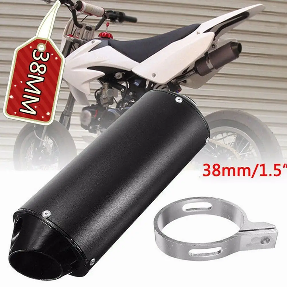 

Car Exhaust Pipe Muffler Tail Pipe High Quality Universal Length 250mm Alloy Aluminium R7Y0