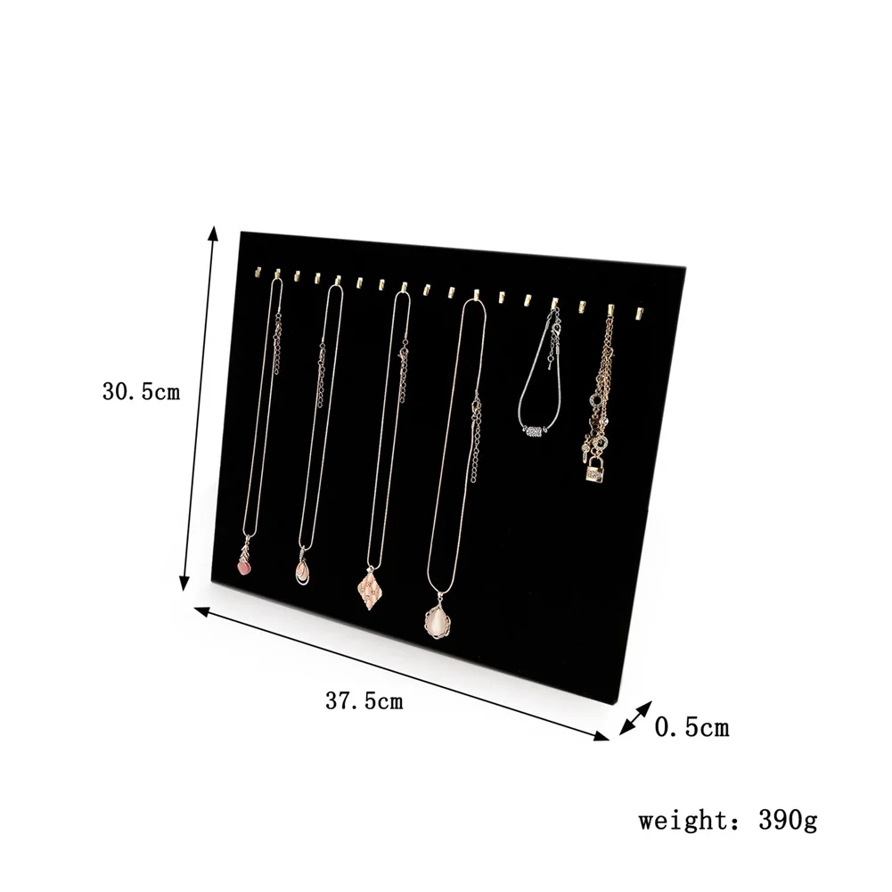 Поднос для ювелирных изделий с отделкой из фланели большим дисплеем и 17