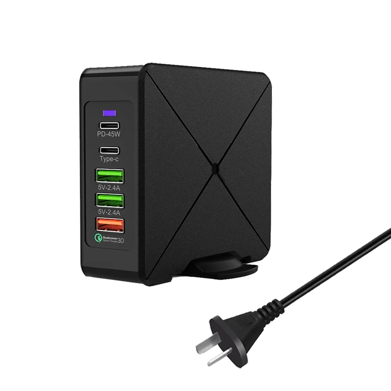 Австралия (AU) USB зарядное устройство STOD PD 45 Вт Быстрая зарядка 3,0 USB-C Быстрая зарядка для iPhone 11 Pro X 8 Macbook huawei samsung S10 Mi type C адаптер - Тип штекера: Австралия (AU)