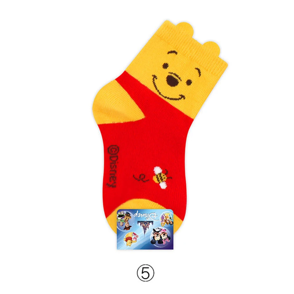 Disney Kids/хлопковые короткие носки для мальчиков и девочек Детские тапочки Сезон
