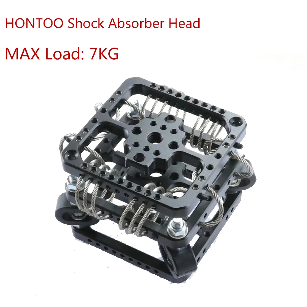 

HONTOO Shock Absorber Vibration Isolator Damp Head 7KG Payload For Car Suction Cup Mount DJI RS2 RONIN S Car shooting Crane Jib