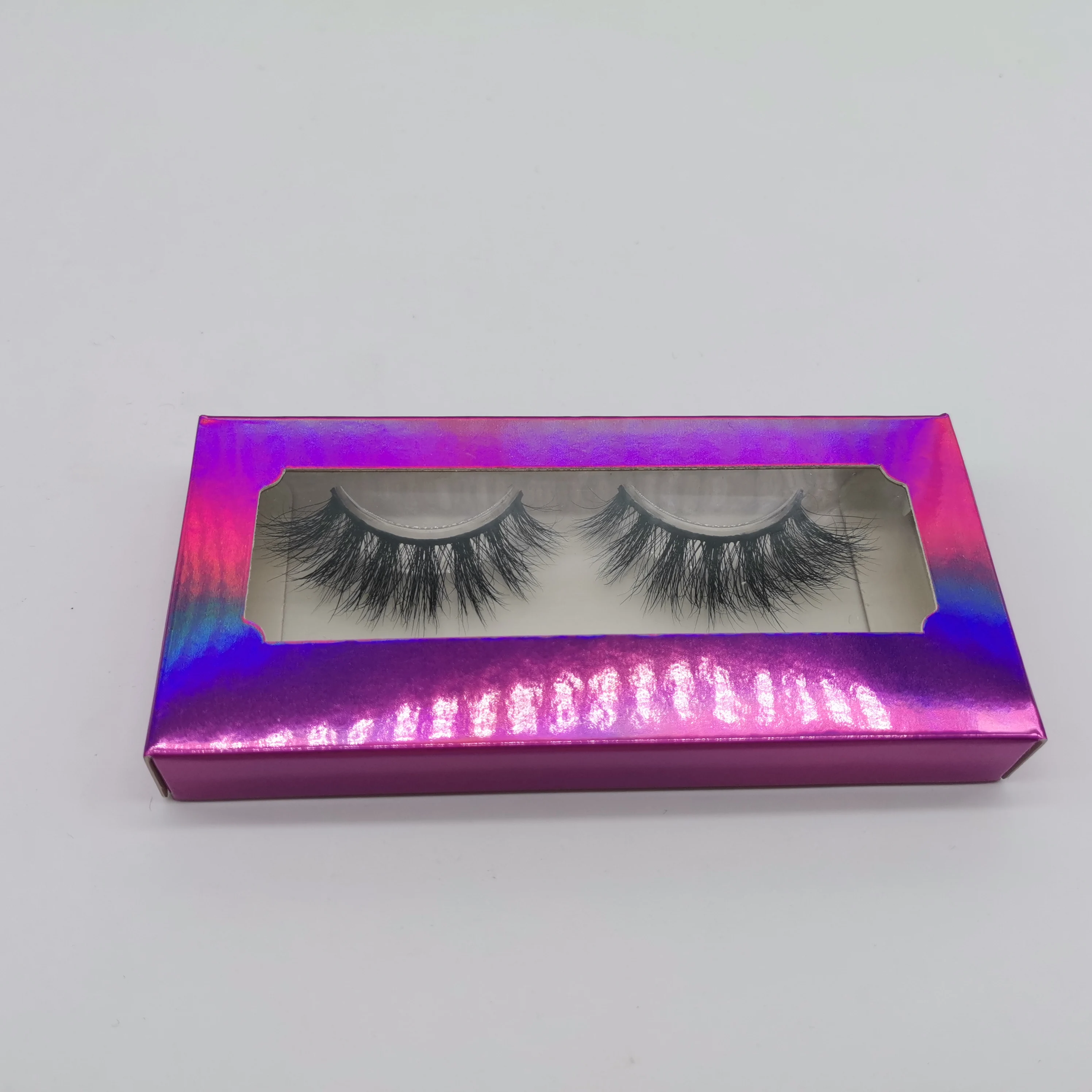 

Stock Holographic Paper Eyelash Boxes