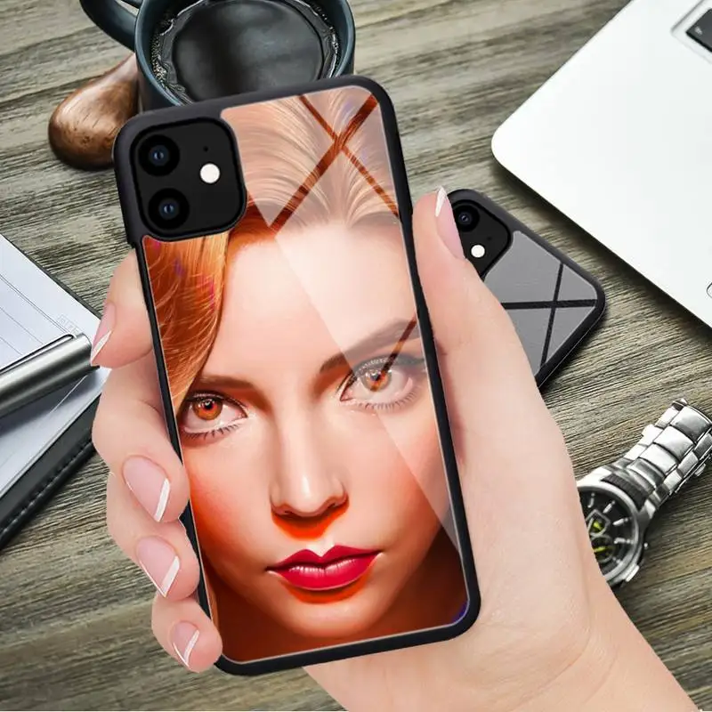 tv show the queens gambit phone case rubber for iphone 12 11 pro max xs 8 7 6 6s plus x 5s se 2020 xr 12mini case free global shipping