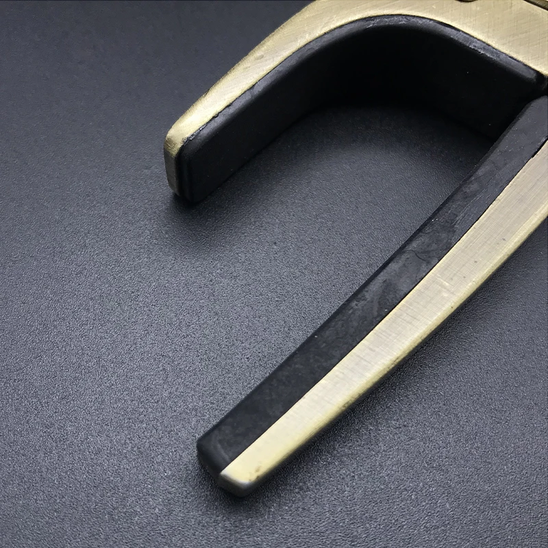 A007J приспосабливаемая роликовая металлический каподастр для гитары Зажим