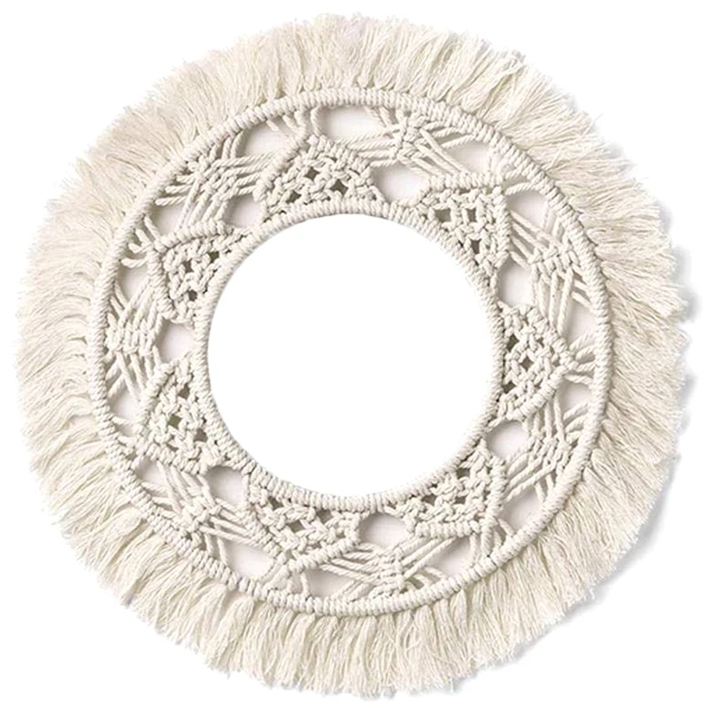 Настенная Рамка богемная настенная рамка с бахромой настенное крепление зеркало