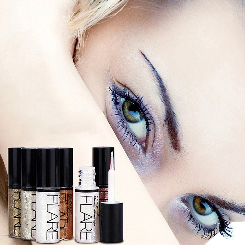 

Professional Makeup Silver Rose Gold Color Liquid Glitter Eyeliner New Shiny Eye Liners For Women Eye Pigment