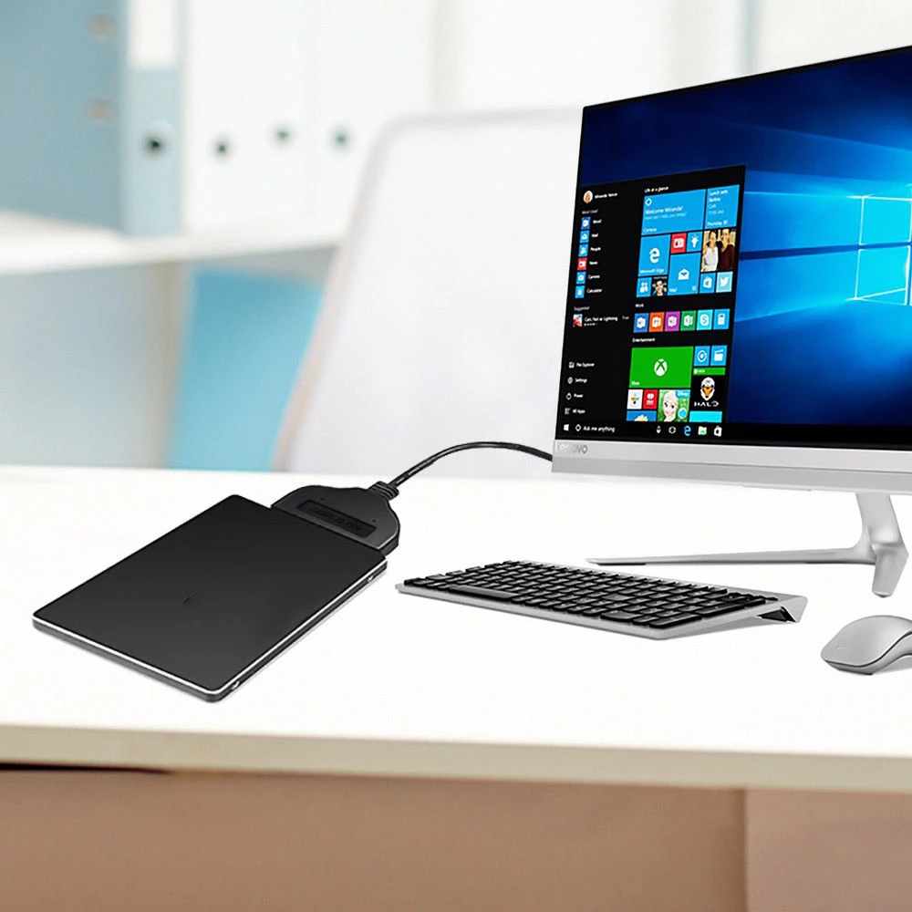 USB 3 0 на SATA жесткий диск адаптер до 6 Гбит/с Поддержка 2 5 дюймов 22 Pin Sata внешний SSD HDD