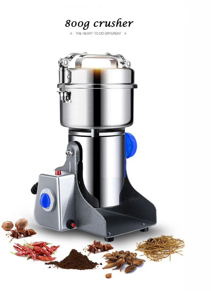 Зерновая дробилка из нержавеющей стали бытовой Электрический Медицинский