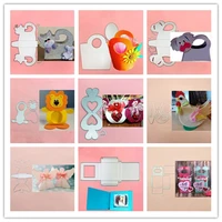 new love sweet candy box metal cut dies stencils for scrapbooking stampphoto album decorative embossing diy paper cards