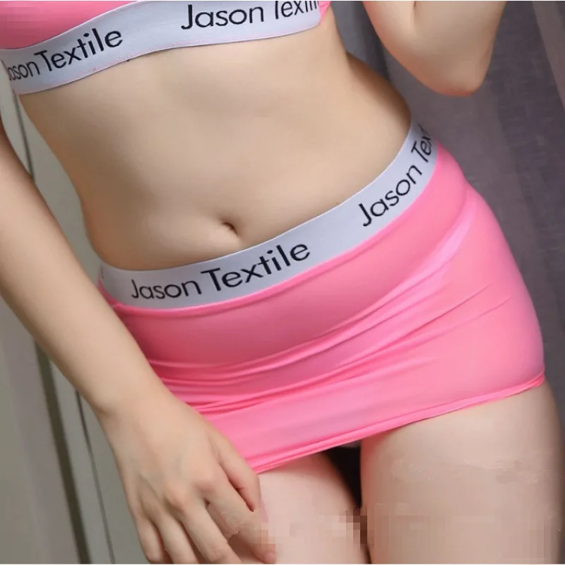 Пикантная Прозрачная облегающая мини юбка карандаш короткая тонкая прозрачная