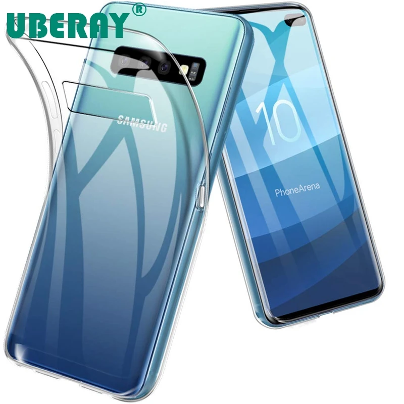 Чехол для телефона гелевый прозрачный мягкий ТПУ Samsung Galaxy S11 S10 Plus Lite S10e S10Plus s8 s9 note8