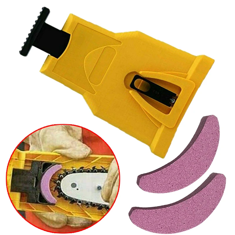 Портативная точилка для зубцов цепная пила прочная легкая мощная остроконечная