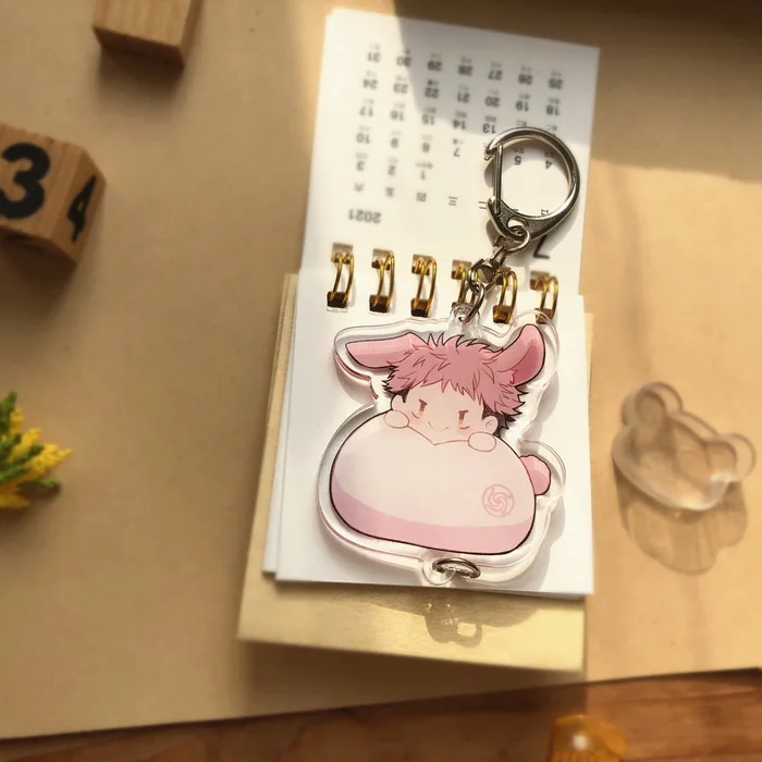 Брелок из акрила для аниме юдзюцу кайсен Юджи итадори коллекция плюшевых