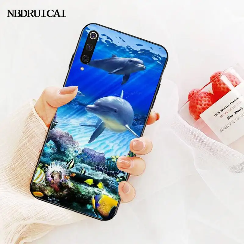 Nbдруикай Акула морская рыба Дельфин Роскошный Уникальный Дизайн чехол для