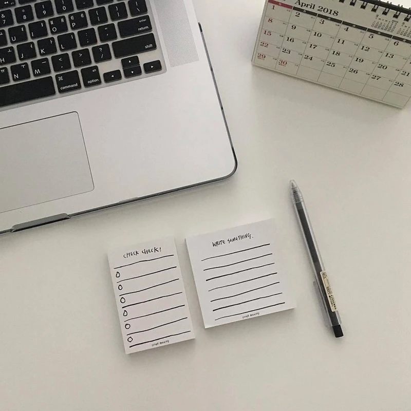 SIXONE Творческий Ins Блокнот Ежедневник для офисного стола Ready To Do List сообщение от школьные канцелярские принадлежности