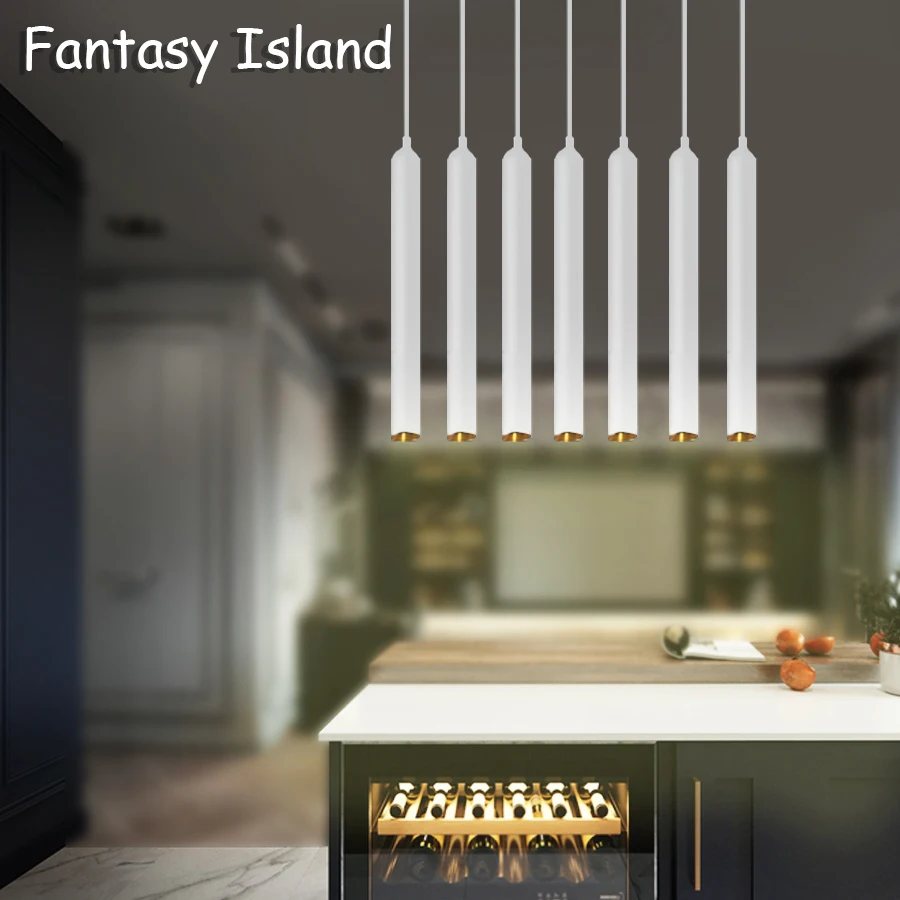 Современная светодиодная потолочная люстра лампа Кухня Обеденная магазин бар