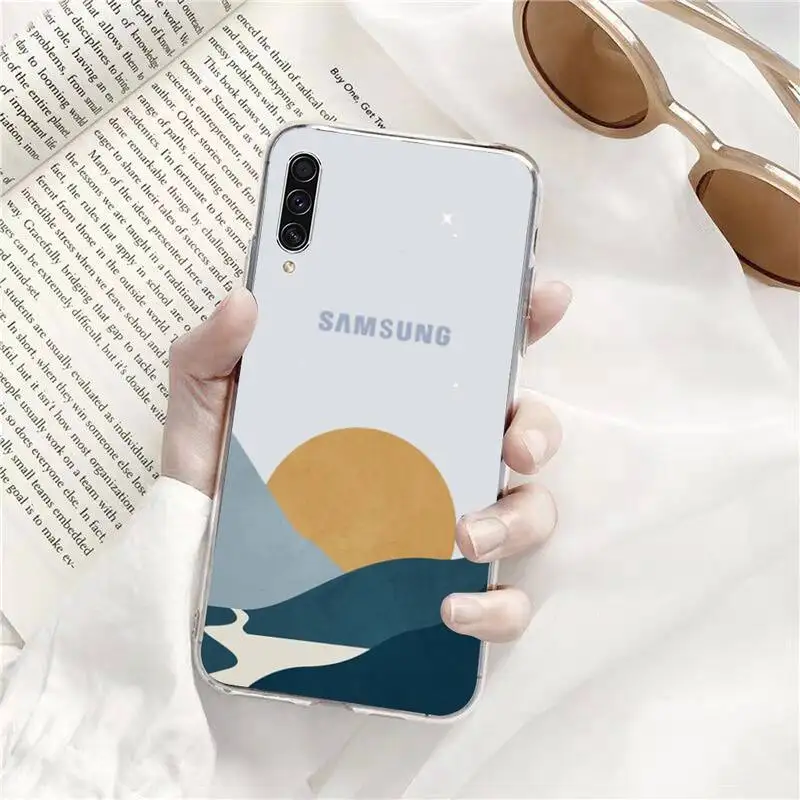 

Abstract art highway landscape Phone Transparent Samsung s9 s10 s20 Huawei honor P20 P30 P40 xiaomi note mi 8 9 pro lite plus