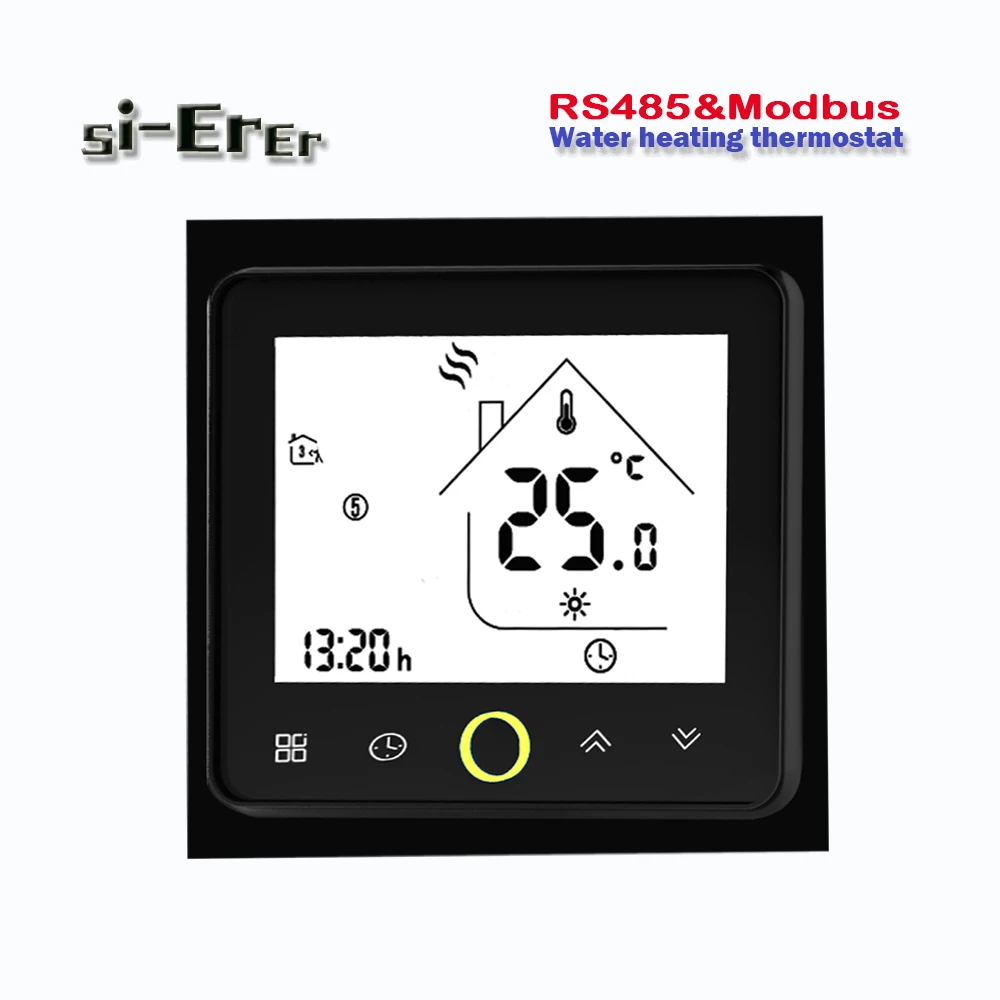 

24VAC 95-240VAC Thermostat Temperature Controller for Water Underfloor Heating with RS485&MODBUS