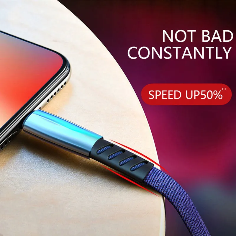 Кабель для быстрой зарядки mi cro usb Дата type C кабель Iphone Xiao redmi note 8 pro 8t 5 7 6 A3 9 9T CC9 Pro A2 A1