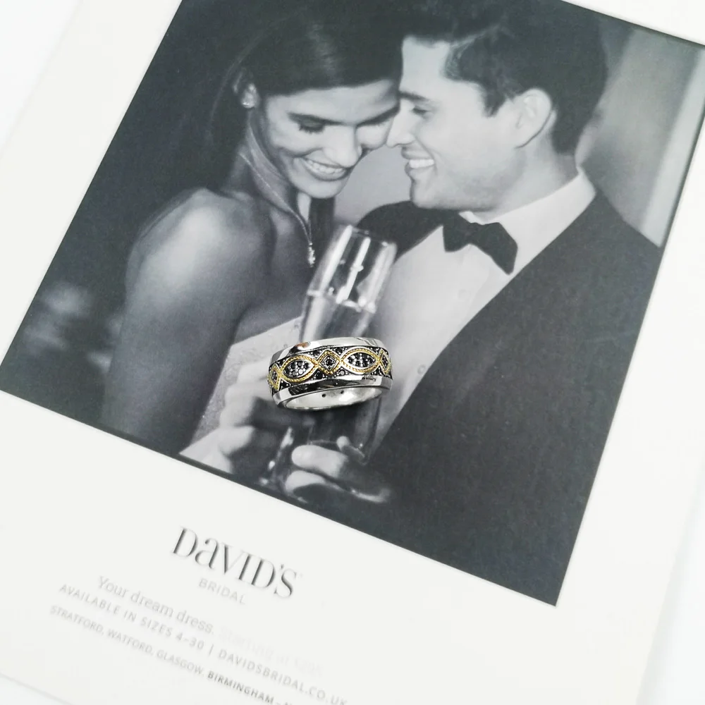 Женское и мужское кольцо в этническом стиле повседневное ювелирное изделие из