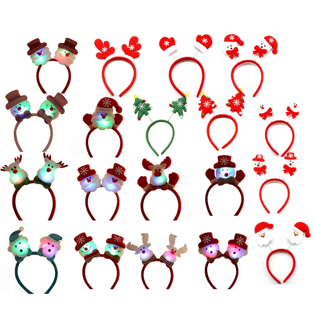 Accesorios navide&ntilde;os para el cabello, 1 Uds., fiesta de Navidad, regalo de Navidad para ni&ntilde;os y adultos, accesorios de joyas para el pelo-2