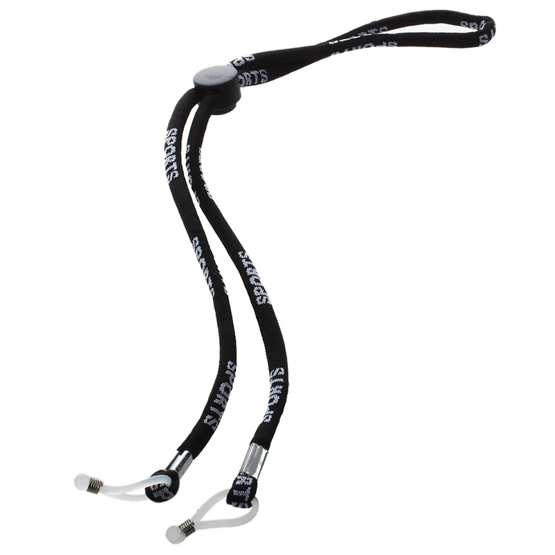 Черный Регулируемый держатель для очков Sunglass шнур шейный ремешок | Аксессуары